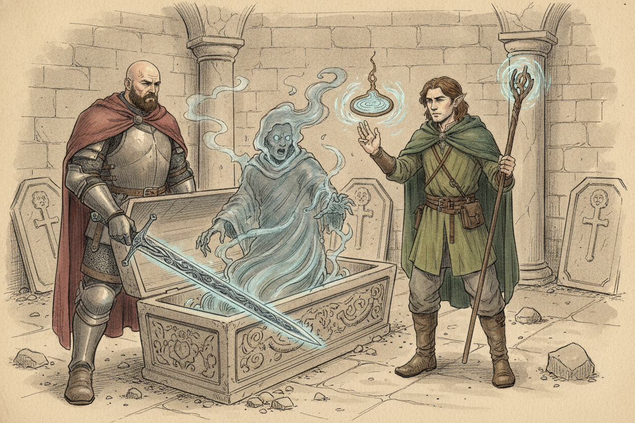 The Crypt Beneath the Wall