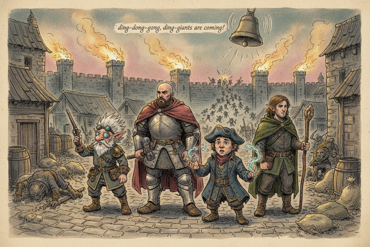 Bells, Braziers, and a New Alarm