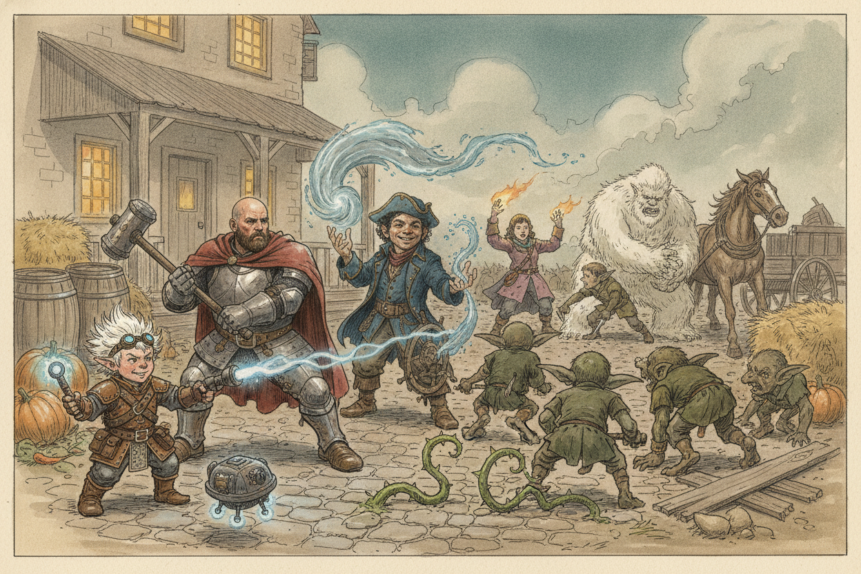 The Inn-Yard Brawl