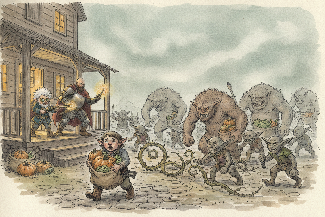 Waking to a Raid
